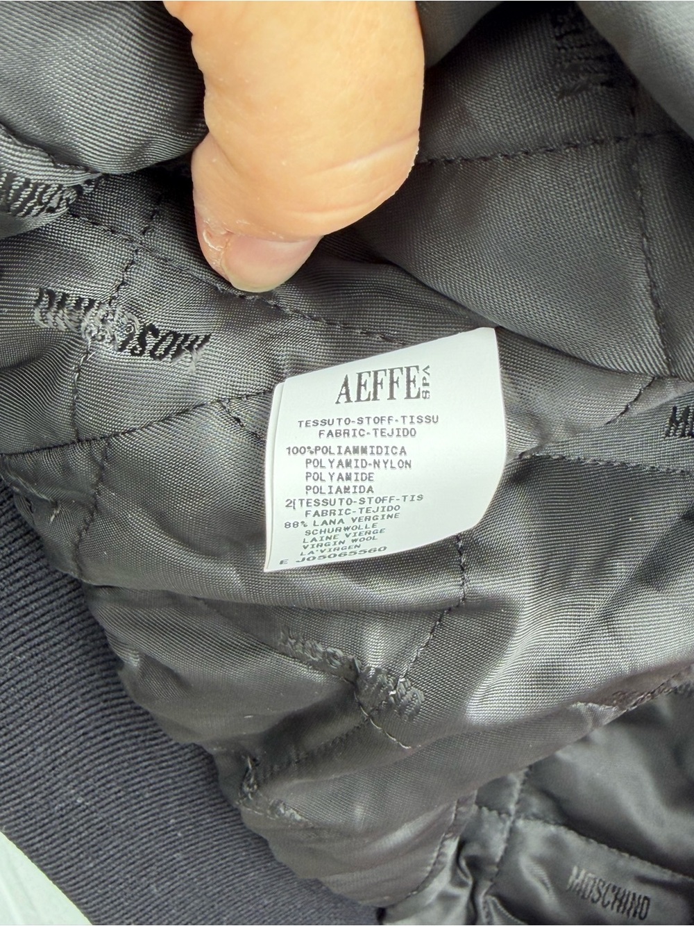 Moschino Couture Pink Graphic Bomber Jacket - Picture 5 of 6